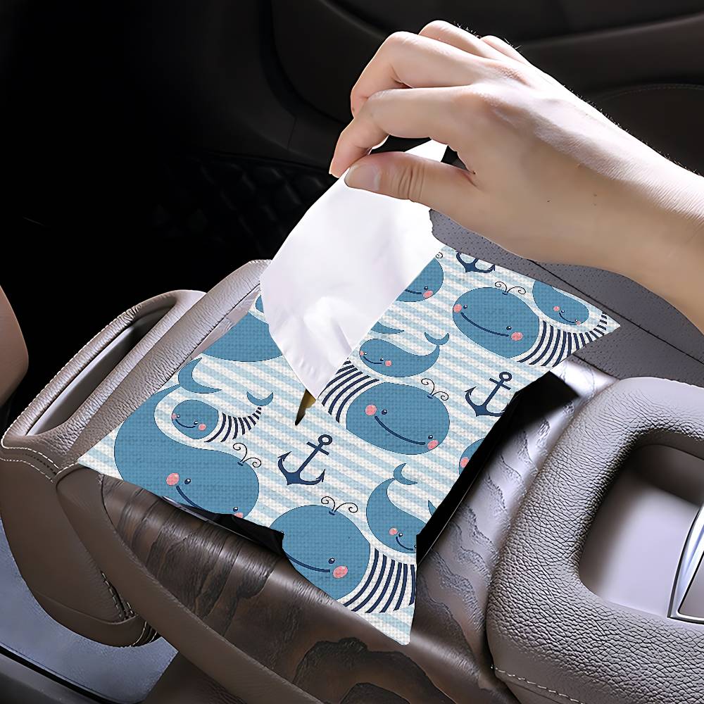 Interior Design Bali - Porta-lenços de Carro Premium em Linho