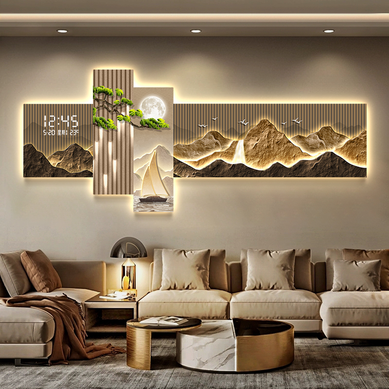 Interior Design Vintage Modern - Relógios de Parede para Sala de