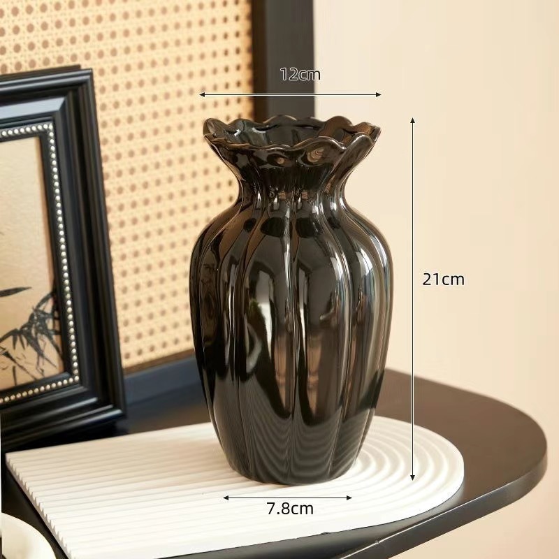 Vaso de Cerâmica Creme Retrô F - Interior Design Vintage Modern avaliação e preço