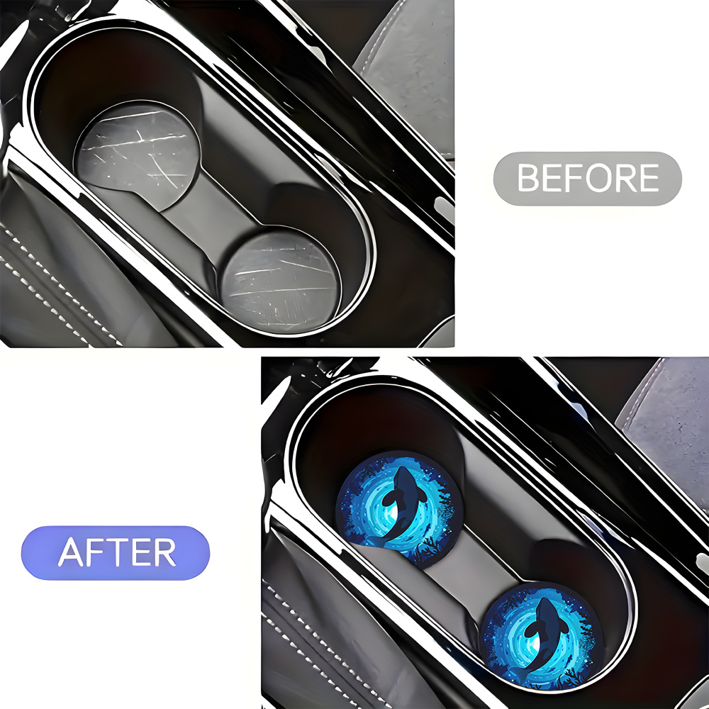 2 peças de Porta-Copos Automot - Interior Design Bali avaliação e preço