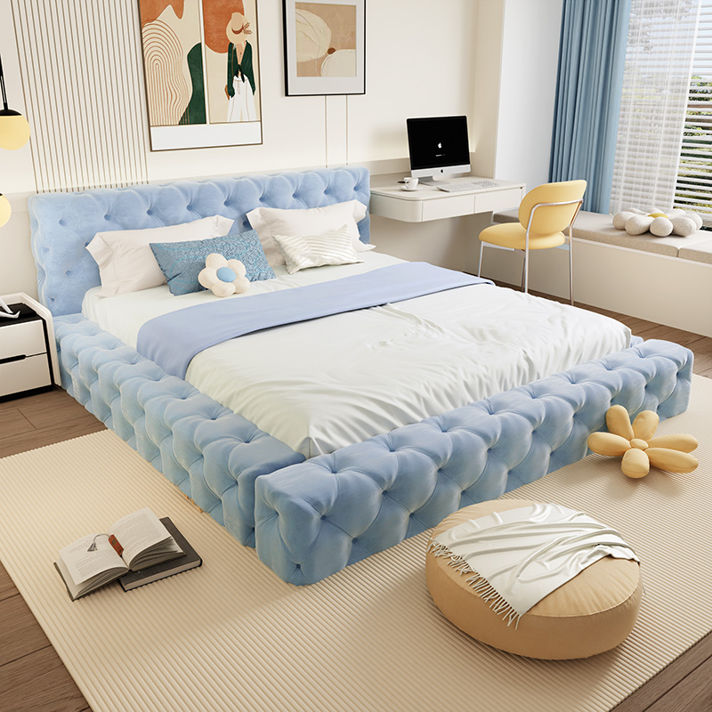 Cama de luxo com detalhes nórd - Interior Design Vintage Modern avaliação e preço