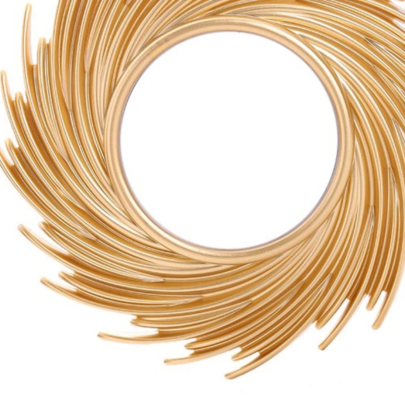 Espelho de maquiagem redondo d - Rattan Mirror Round avaliação e preço