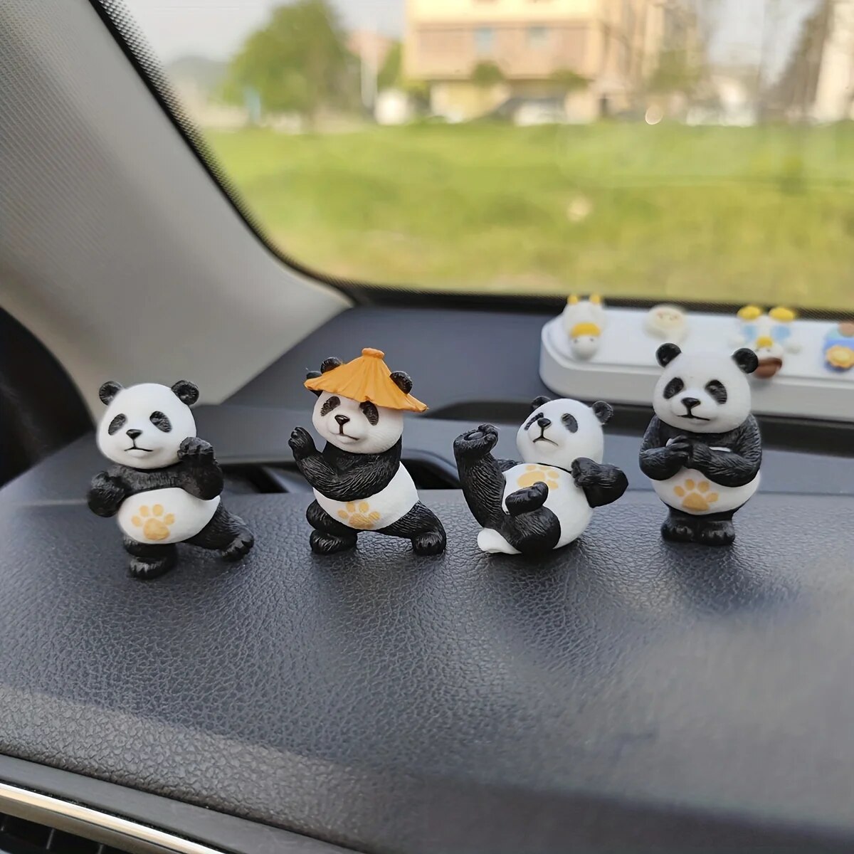 4 pçs/set Panda Design Enfeite - Interior Design Course avaliação e preço