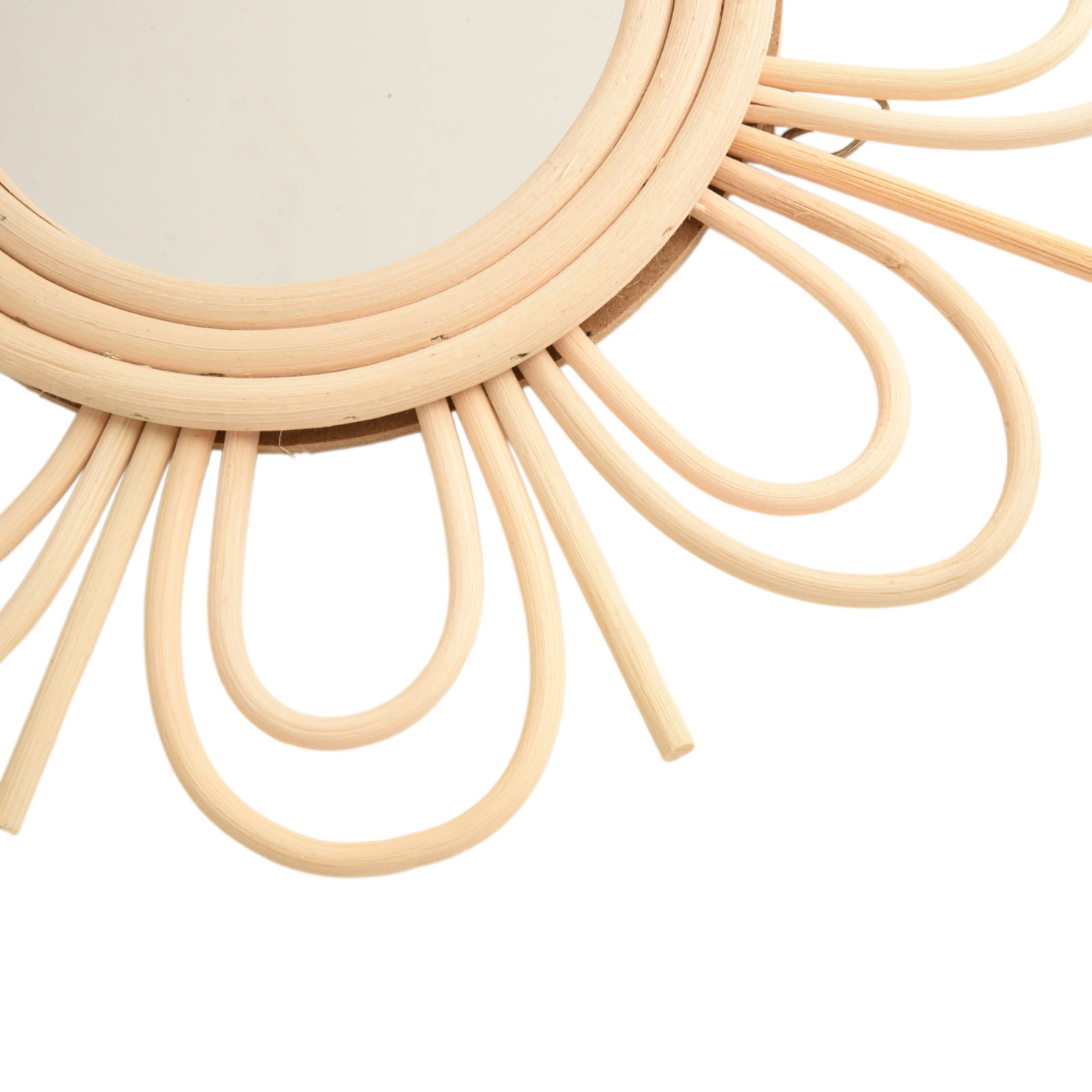 Espelho Suspenso de Rattan Boê - Rattan Mirror Round avaliação e preço