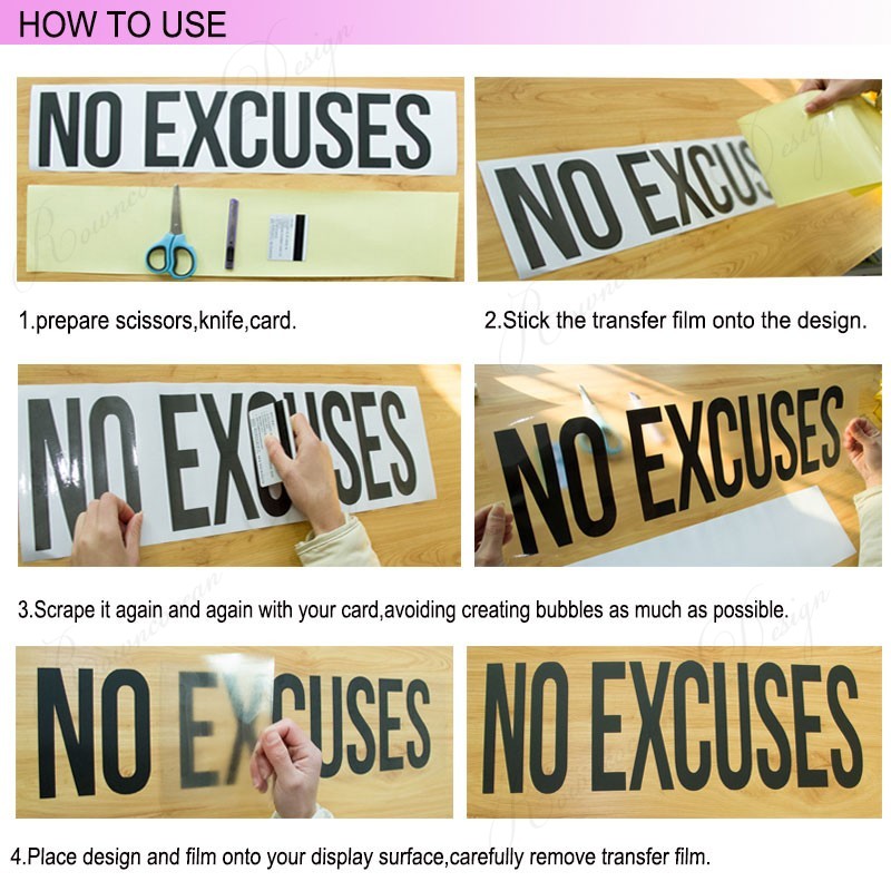 Conjunto de 6 adesivos de pare - Interior Design Layout avaliação e preço
