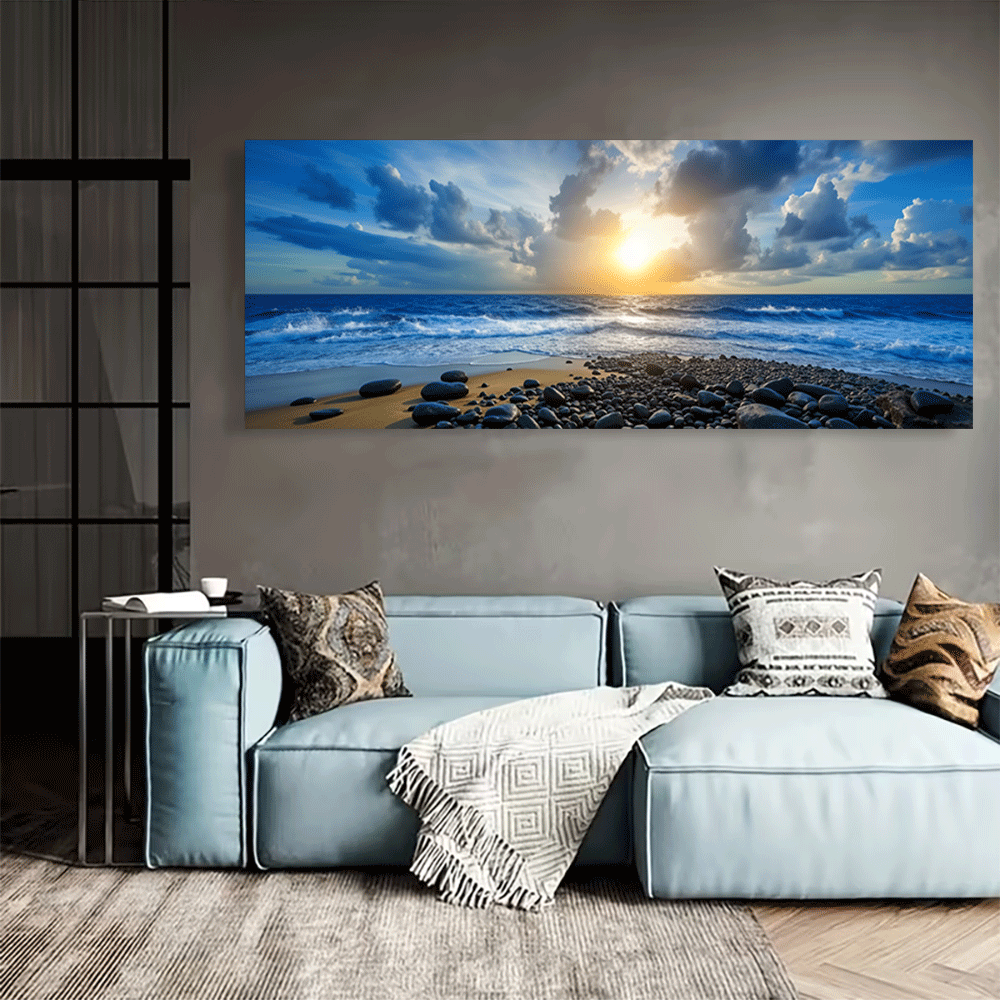 Pôster de lona sem moldura, pô - Interior Design Layout avaliação e preço